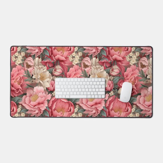 Floral Zen Bureaumat (Keyboard & Muis)