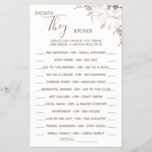 Floral zouden ze liever een douchejekaart brochure