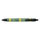 Floral Zwarte Inkt Pen (Achterkant)