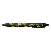 Floral Zwarte Inkt Pen (Bodem)