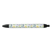 Floral Zwarte Inkt Pen (Voorkant)