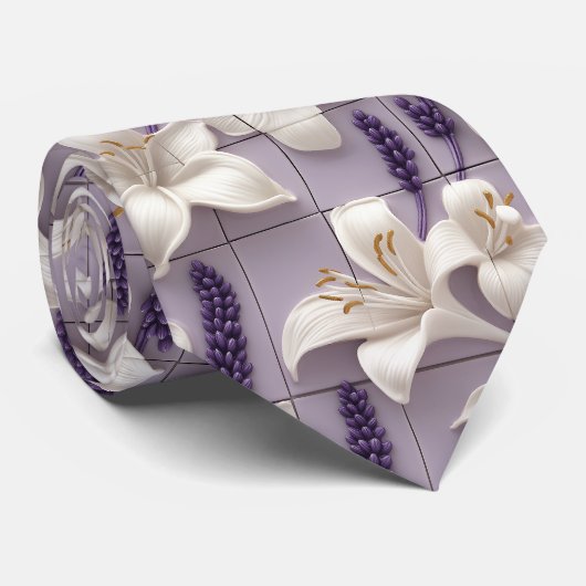 Florale 3D-Keramikfliesen 71/144 Stropdas (Opgerold)