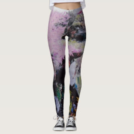 Florale Abstracte Leggings