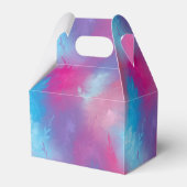 Florale abstractie bedankdoosjes (Achterkant)