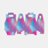 Florale abstractie bedankdoosjes (Uitgevouwen)