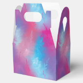 Florale abstractie bedankdoosjes (Geopend)