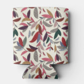 Florale achtergrond blikjeskoeler (Achterkant)