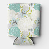 Florale achtergrond blikjeskoeler (Voorkant)