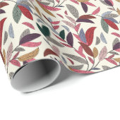 Florale achtergrond cadeaupapier (Rol Hoek)