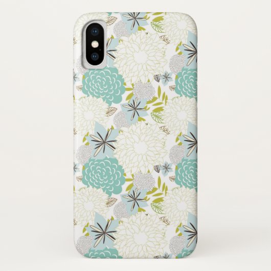 Florale achtergrond Case-Mate iPhone case (Achterkant)