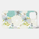 Florale achtergrond Case-Mate iPhone case (Achterkant (horizontaal))