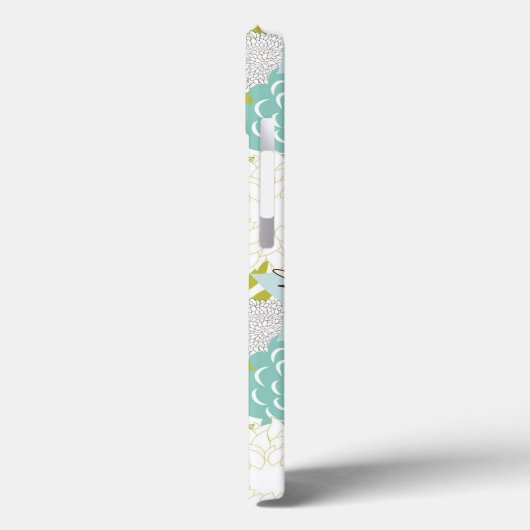 Florale achtergrond Case-Mate iPhone case (Achterkant / Links)
