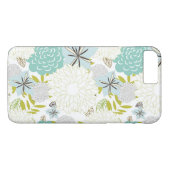 Florale achtergrond Case-Mate iPhone case (Achterkant (Horizontaal))