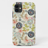 Florale achtergrond Case-Mate iPhone case (Achterkant)