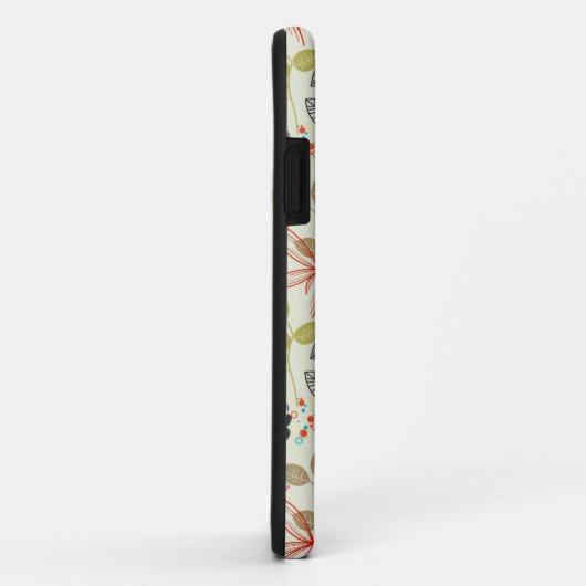 Florale achtergrond Case-Mate iPhone case (Achterkant/rechts)