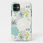 Florale achtergrond Case-Mate iPhone case (Achterkant)