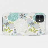 Florale achtergrond Case-Mate iPhone case (Achterkant (horizontaal))