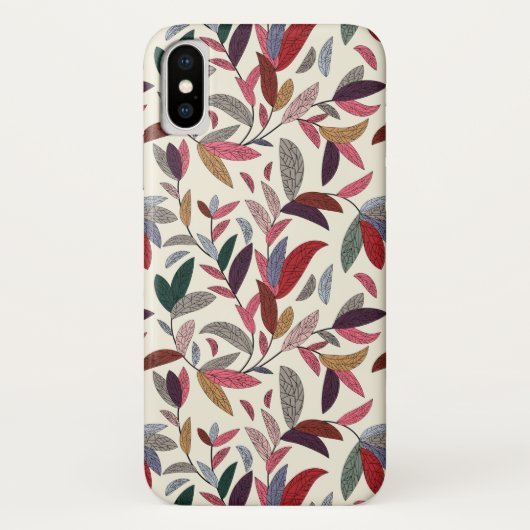 Florale achtergrond Case-Mate iPhone case (Achterkant)