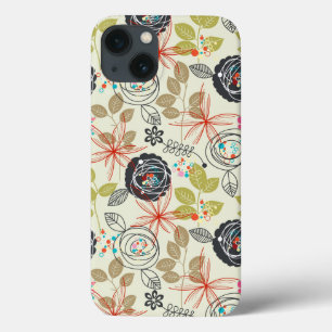 Florale achtergrond Case-Mate iPhone case