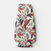 Florale achtergrond flesjeskoeler (Voorkant)