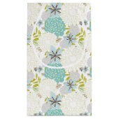 Florale achtergrond klein cadeauzakje (Achterkant)