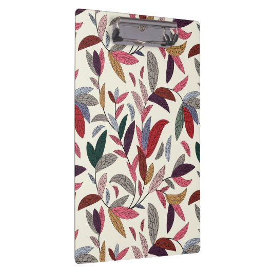 Florale achtergrond klembord (Rechts)