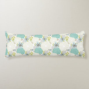 Florale achtergrond lichaamskussen