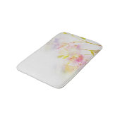 florale achtergrond met waterverf bloemen badmat (Gekanteld)