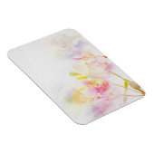 florale achtergrond met waterverf bloemen magneet (Rechterzijde)