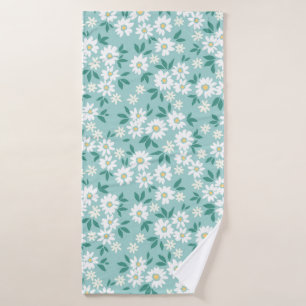 florale achtergrond. Naadloze beschermhuls Badhanddoek
