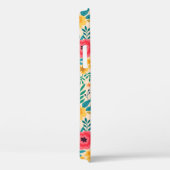  florale achtergrond. Naadloze  beschermhuls Case-Mate iPhone Case (Achterkant / Rechts)