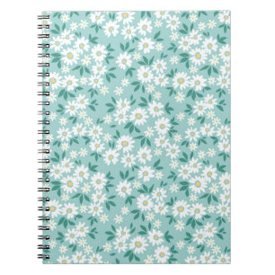florale achtergrond. Naadloze beschermhuls Notitieboek