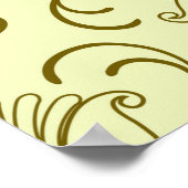 Florale achtergrond. Prachtige illustratie. Poster (Hoek)