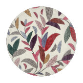 Florale achtergrond snijplank (Voorkant)