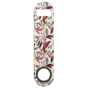 Florale achtergrond speed flessenopener