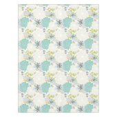 Florale achtergrond tafelkleed (Voorkant)