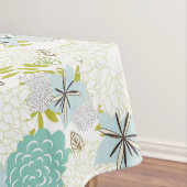 Florale achtergrond tafelkleed (Voorbeeld)