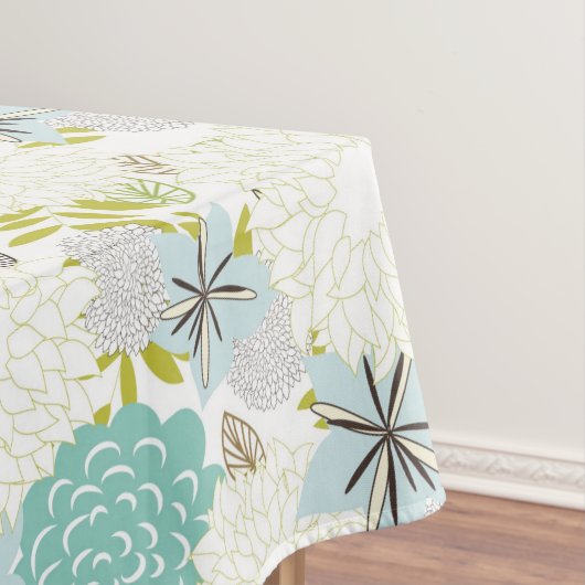 Florale achtergrond tafelkleed (Voorbeeld)
