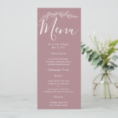 florale adoratie menu (Staand voorkant)