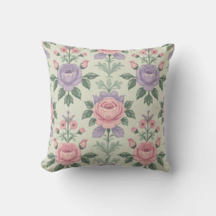 florale afdruk kussen