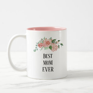  florale Best Ever Ma Two-Tone Koffee Mok