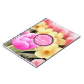 Florale Beste Leraar Persoonlijk Notitieboek (Linkerzijde)