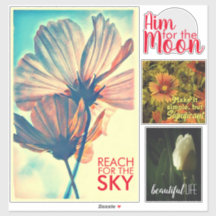 Florale bevestiging 4 stuks Collectie