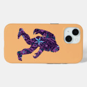 FLORALE BIGFOOT Case-Mate iPhone CASE (Achterkant (horizontaal))