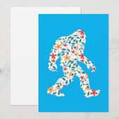 FLORALE BIGFOOT KAART (Voorkant / Achterkant)