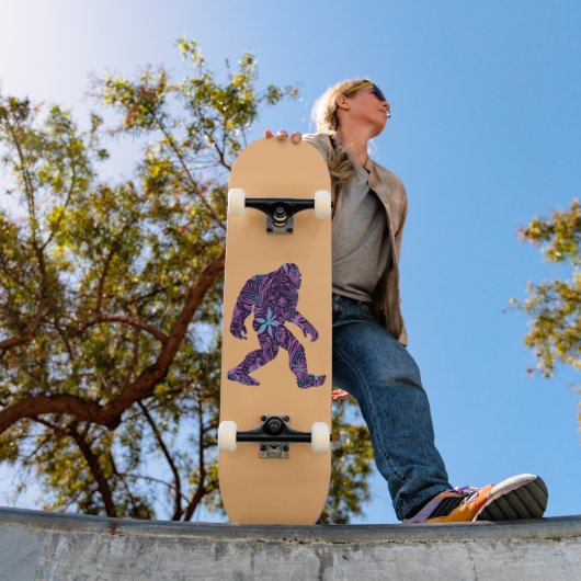 FLORALE BIGFOOT PERSOONLIJK SKATEBOARD (Buiten 1)