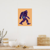 FLORALE BIGFOOT POSTER (Keuken)