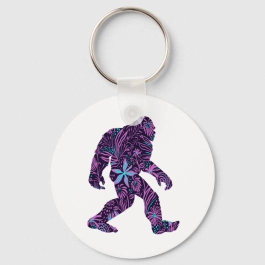 FLORALE BIGFOOT SLEUTELHANGER (Voorkant)