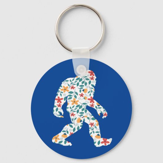 FLORALE BIGFOOT SLEUTELHANGER (Voorkant)