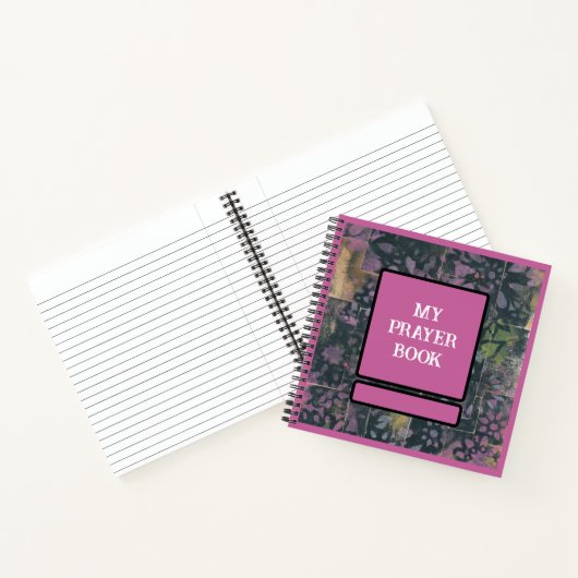 Florale Bijbelstudie Journal – Spiraal Notebook Notitieboek (Binnen)